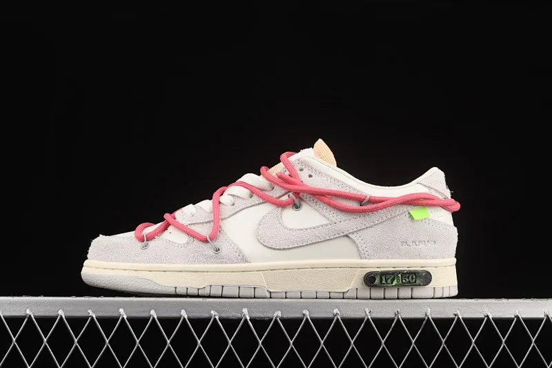 All categories Nk SB Dunk series Nk SB Dunk Low low-top sneakers G version OF x Nk Dunk Low OW suede SB smashed backboard fashion casual sneakers DJ0950-117